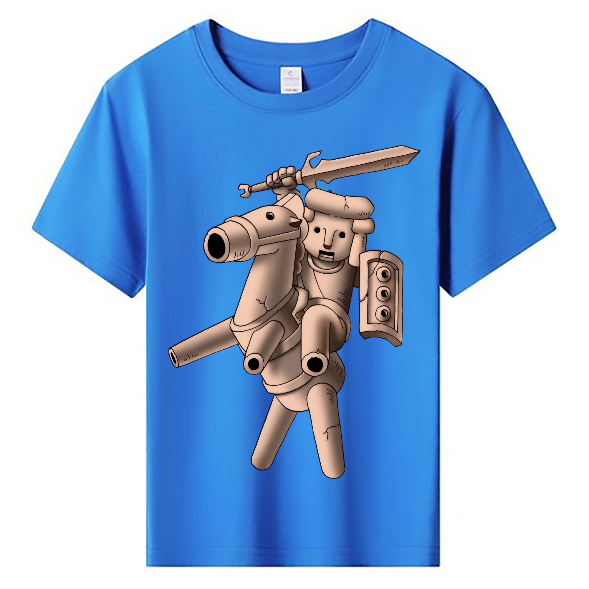 （画像用） ドラゴンクエスト Doragon Kuesuto Dragon Quest 綿100％キッズTシャツ（フロントプリント）